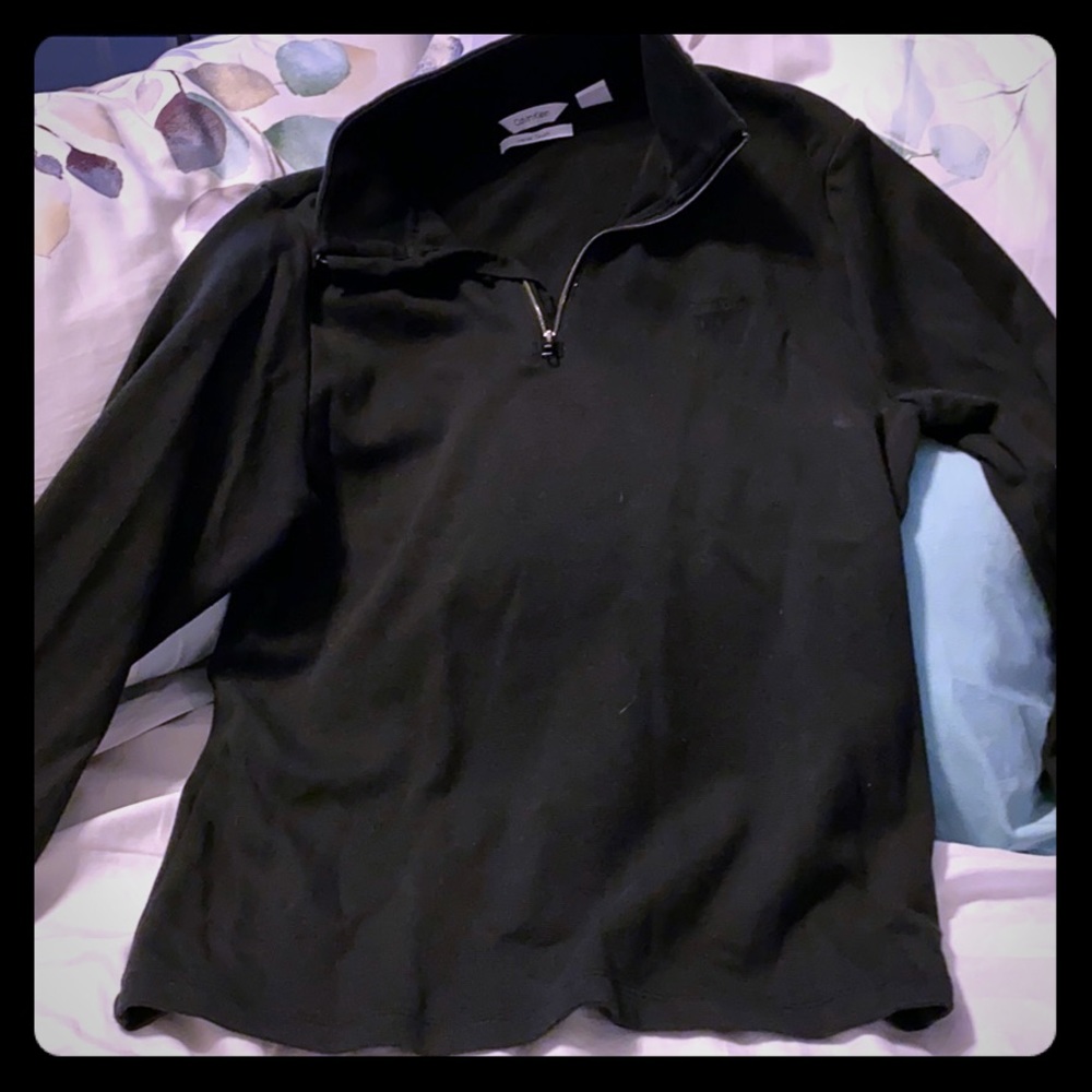 Calvin Klein black long sleeve sweater